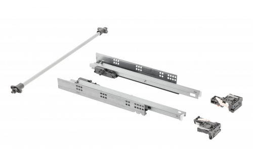 Направляющие шариковые 400 мм MODERN SLIDE push-open (PB-3D0FPO18-400-PRO)